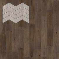 Паркетная доска Lab Arte Chevron Дуб Натур Кайт лак 475-600x125x14
