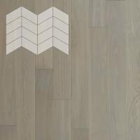 Паркетная доска Lab Arte Chevron Дуб Рустик Concrete лак 337-400x110x14
